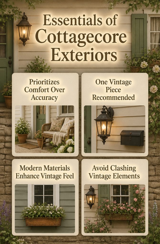 A vintage lantern and modern siding on a cozy house exterior.